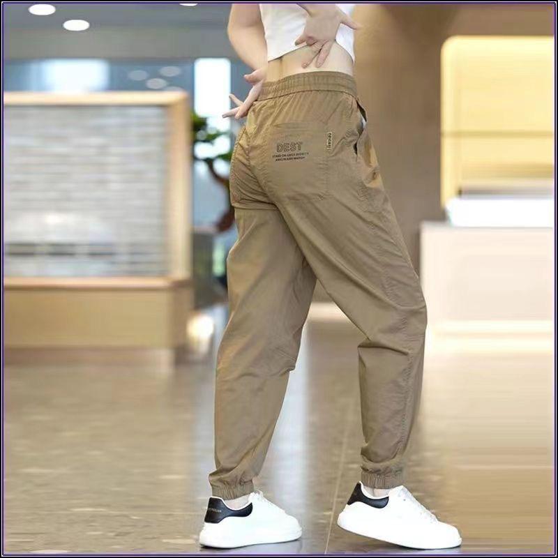 Product Introduction of Quần Dài Legging Chạy Bộ Thường Ngày Dành Cho Nữ, Chất Liệu Lụa Lạnh Mỏng, Có Thể Mặc Ngoài Trời, Dáng Ôm, Co Giãn, Thích Hợp Cho Thể Thao, Phong Cách Joker, Quần Chân. Pants Pants Nút Thanh lịch khóa kéo unisex giặt bằng nước lạnh năng động tú i Sport 16