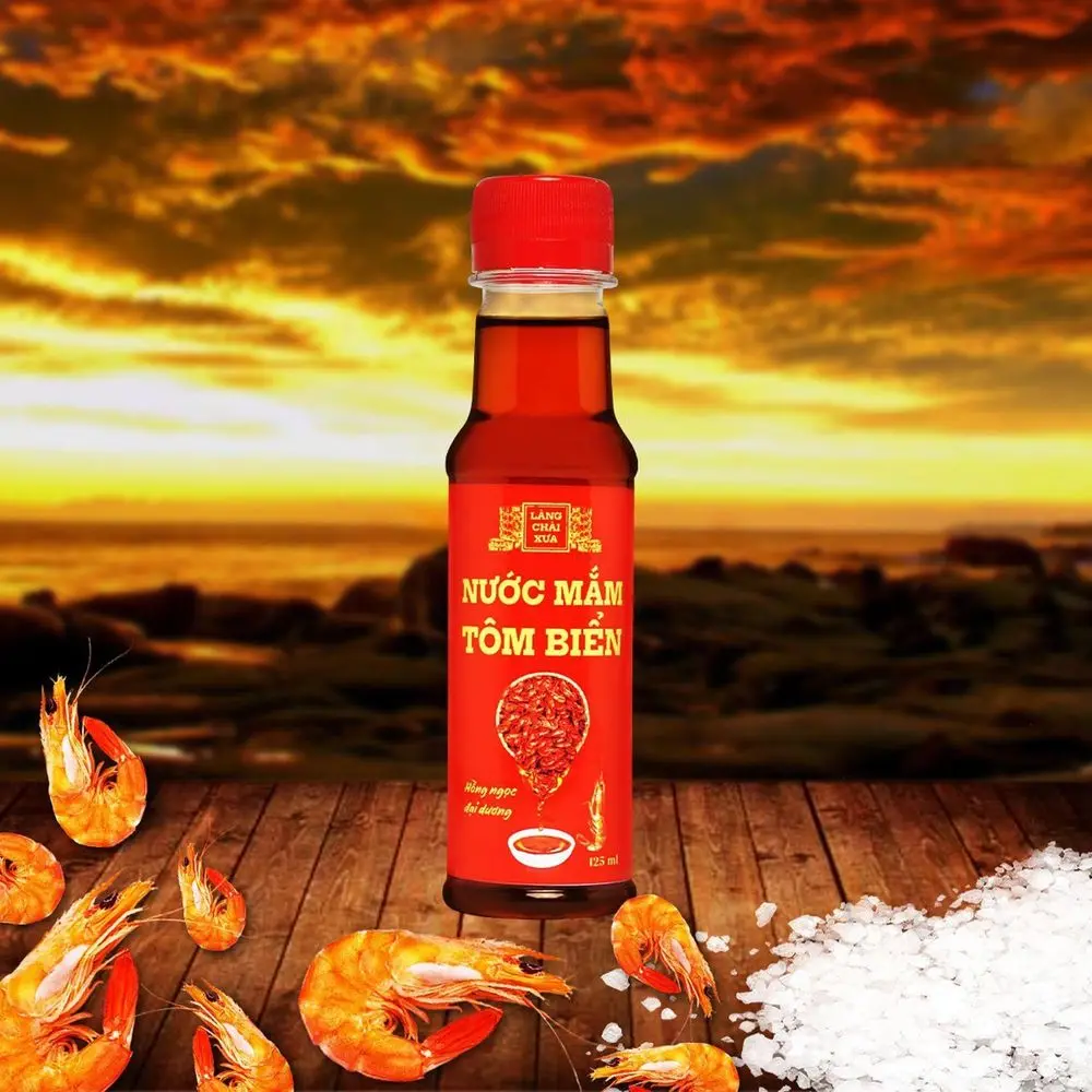 NƯỚC MẮM TÔM BIỂN HỒNG NGỌC ĐẠI DƯƠNG 125ML - LÀNG CHÀI XƯA