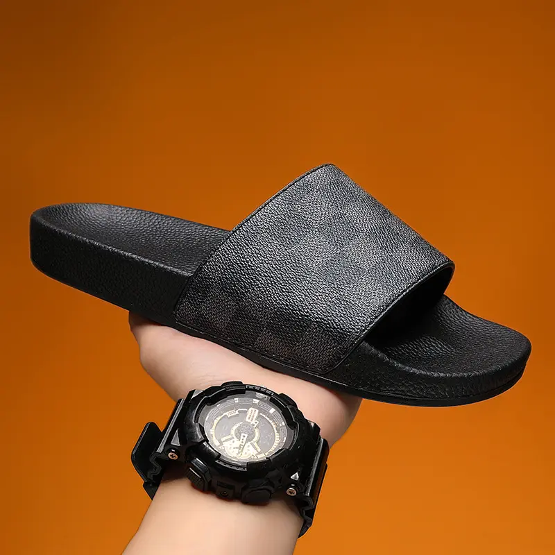 Dép Nam Quai Ngang G4Man D03 Trẻ Trung Sang Trọng, Đế Cao Su Non Êm Chân, Chống Nước, Chống Trơn Trượt (Size 38 - 45) DéP Slipper 4