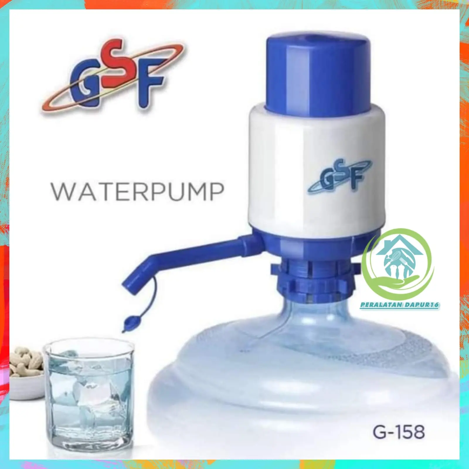 POMPA GALON MANUAL GSF 158 / WATER PUMP MANUAL / POMPA AIR GALON MURAH