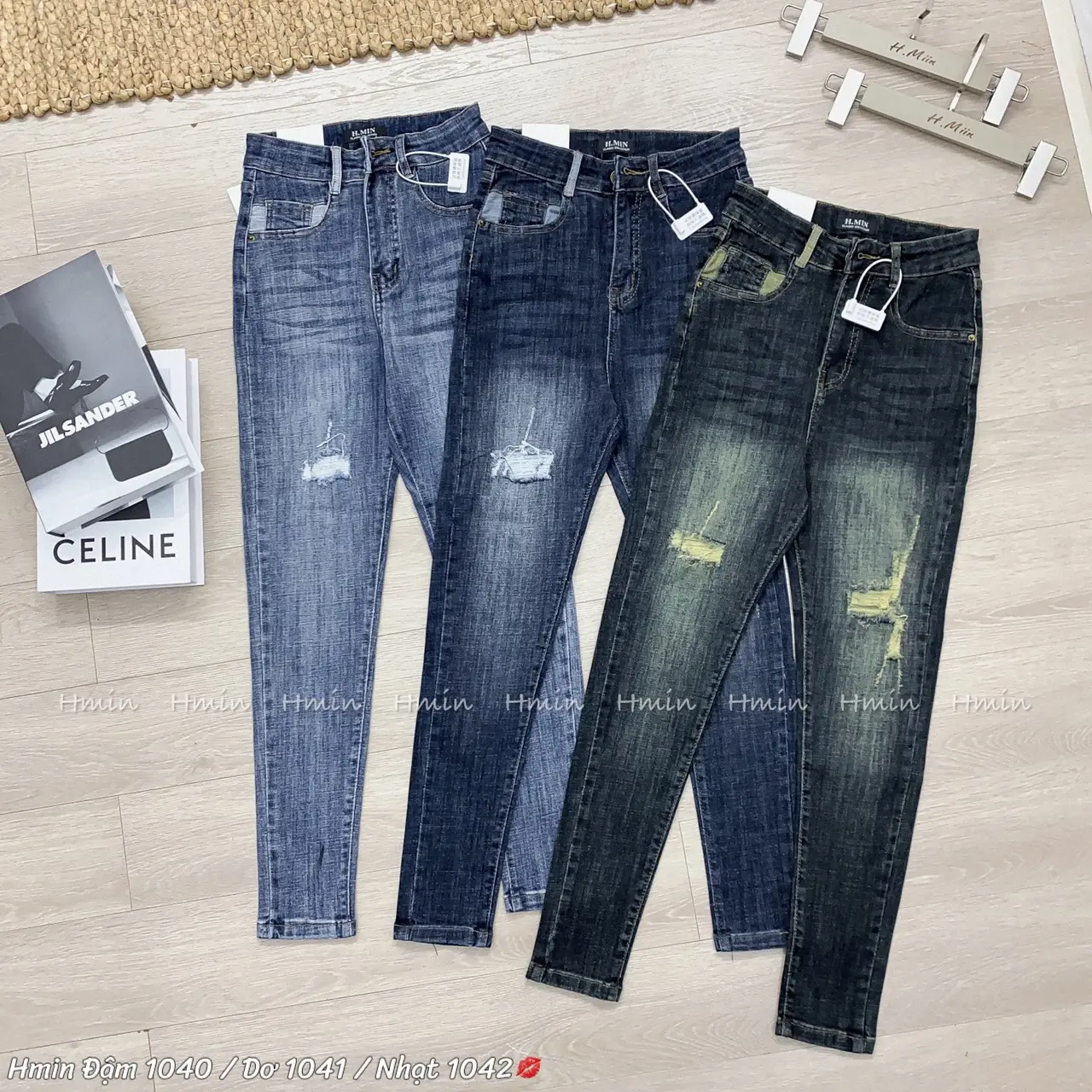 Quần Jeans Nữ Dáng Skinny Ôm Camaap,Tôn chân thon dài và vòng eo nhỏ, hiện đại, trẻ trung và gọn gàng 1040-41-42