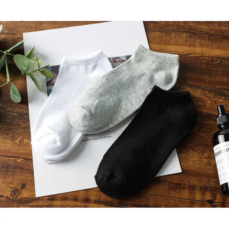 10 Pairs Of Solid Color Short Socks, Disposable, No-Wash, Sweat-Absorbing, Odor-Resistant Socks