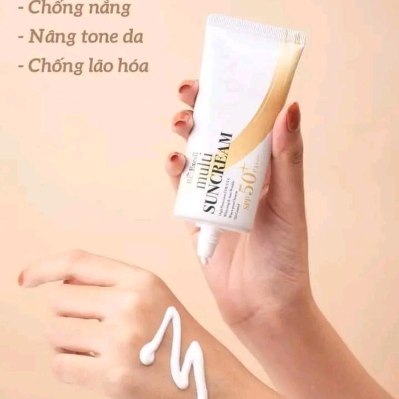 Sĩ 5 Kem chống nắng PHỔ RỘNG  BẬT TÔNG, MỀM MỊN DA. 3