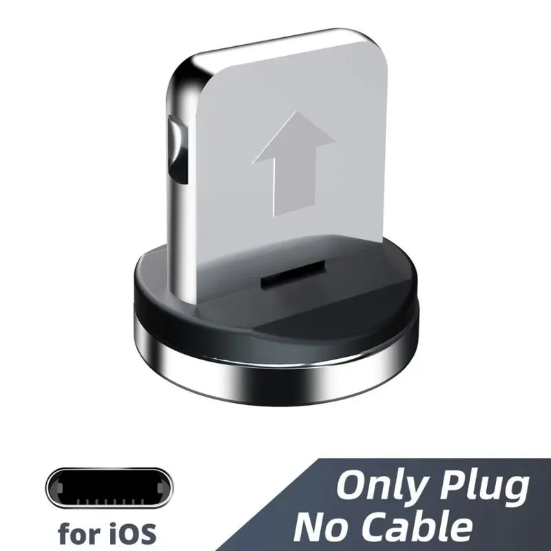 [KN ACC] PLUG KABEL CASAN MAGNETIC MICRO USB / TYPE C / IPHONE DUSTPRO 2