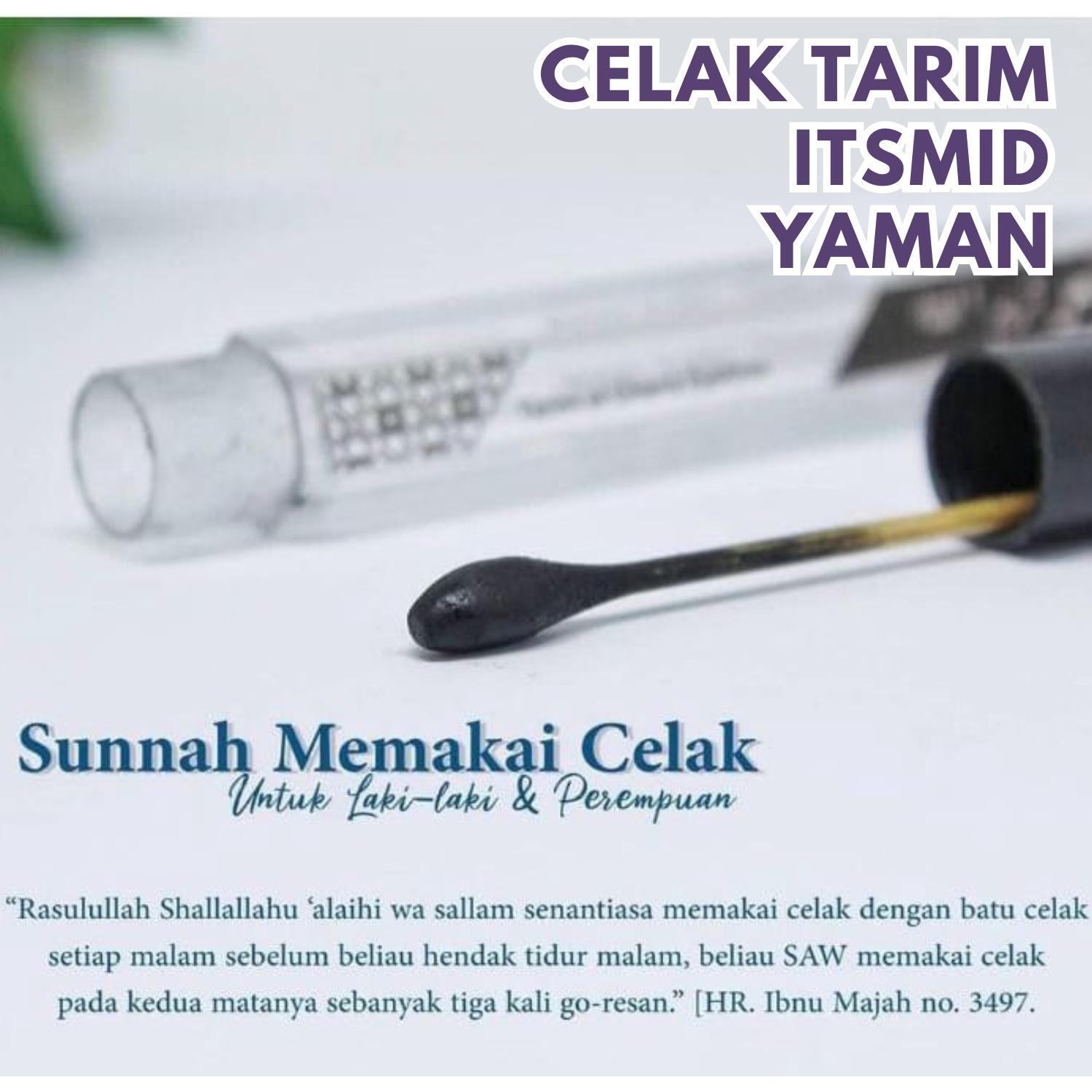 Celak Mata Tarim Stik Itsmid Arab Kajal Yaman Hadramaut Tahan Lama