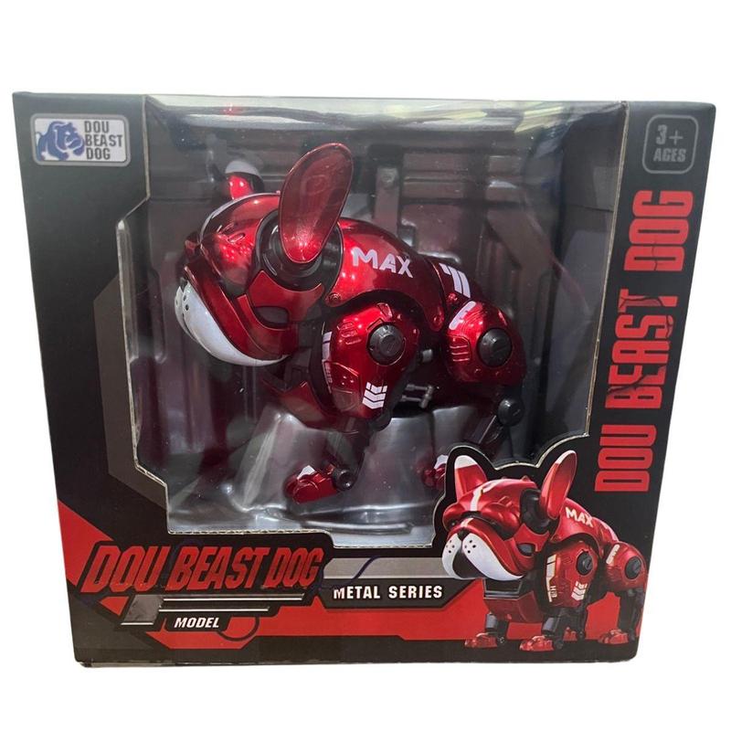 Thetoys4289 【ส่งฟรีส่งเร็ว】น้องหมาหุ่นยนต์ มีเสียงมีแสงหุ่นยนต์หมาใส่ถ่าน ตัวใหญ่ ตัวหนา น่ารัก หุ่นยนต์สุนัข 7