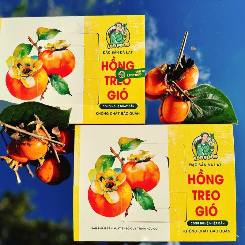 Hồng Trứng Mochi - Treo gió 28 ngày - Hộp giấy loại 500gr - Ăn Vặt