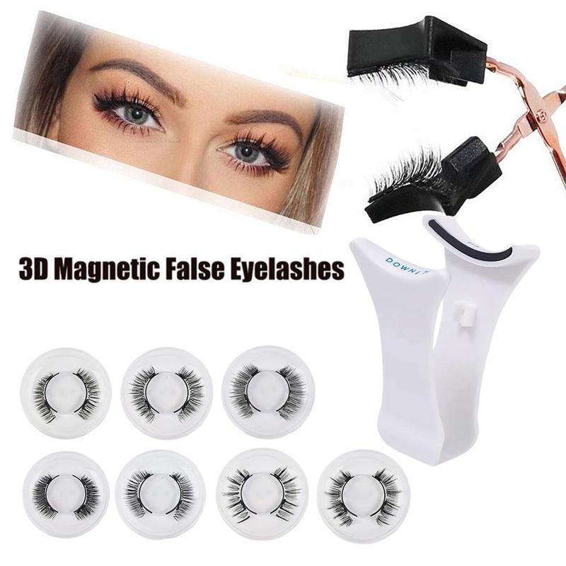 No-Glue Magnetic False Eyelashes Quick & Natural Wear For Any Look Magnetic Eyelashes Natural & Fairy Look, Easy Clip-On Easy To Wear 1