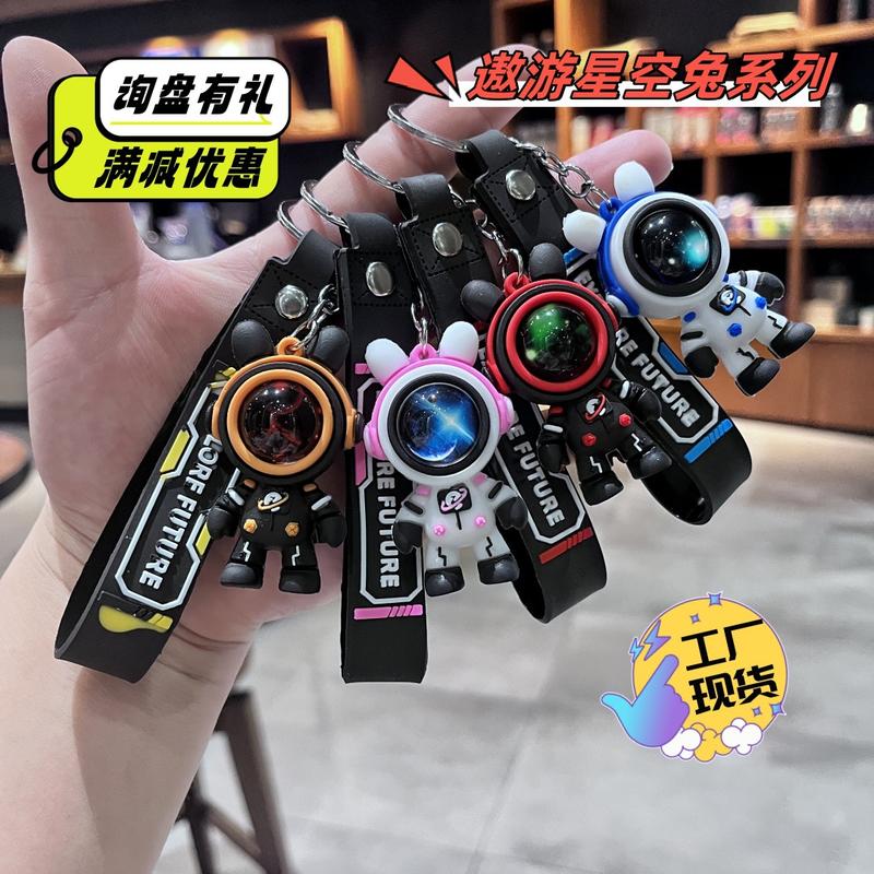 Product Introduction of Mặt Dây Chuyền Móc Chìa Khóa, Thiết Kế Phi Hành Gia Thỏ Ngôi Sao Du Lịch, Sáng Tạo, Móc Chìa Khóa Ô Tô, Quà Tặng Cặp Đôi, Đồ Trang Trí Túi, Tuyệt Vời Làm Quà Tặng 12