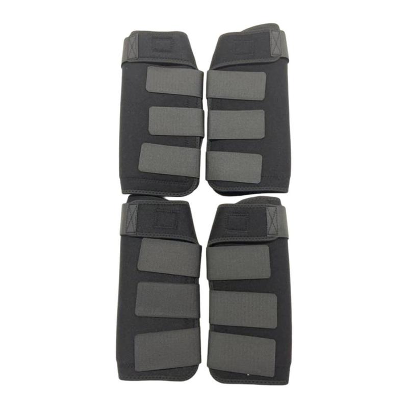 4Pcs Neoprene Horse Boots Leg Protection Wraps Shockproof Tendon ...