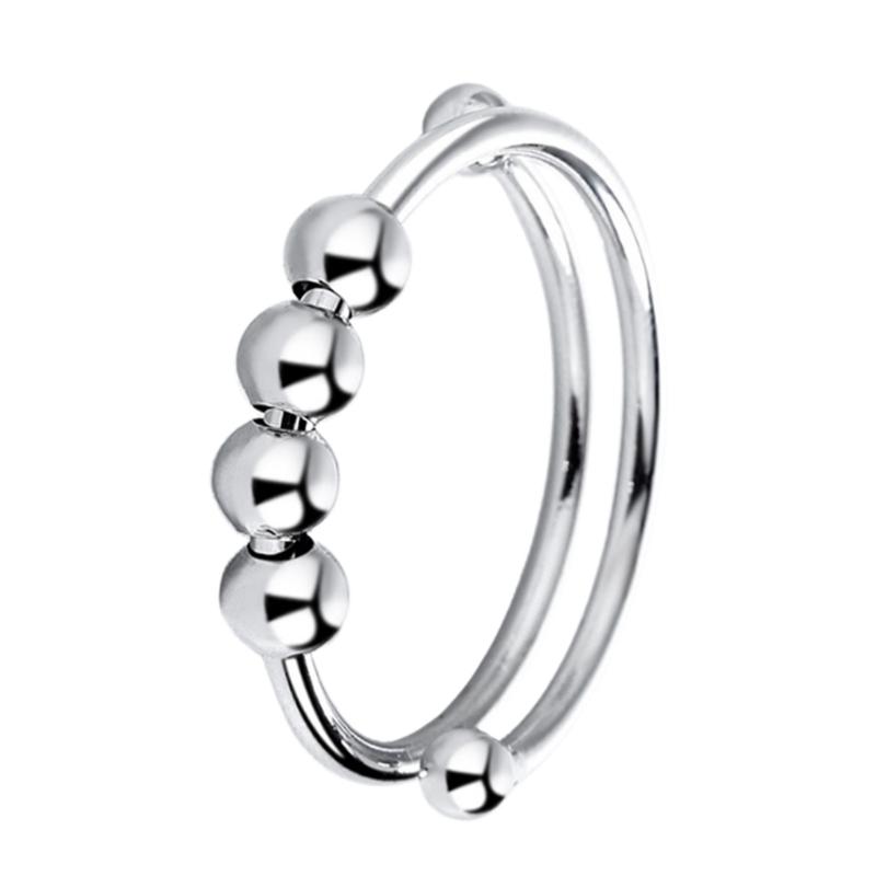 WANJ 1x Fidget Anxiety Rings for Women Adjustable Open Fidge - TikTok ...