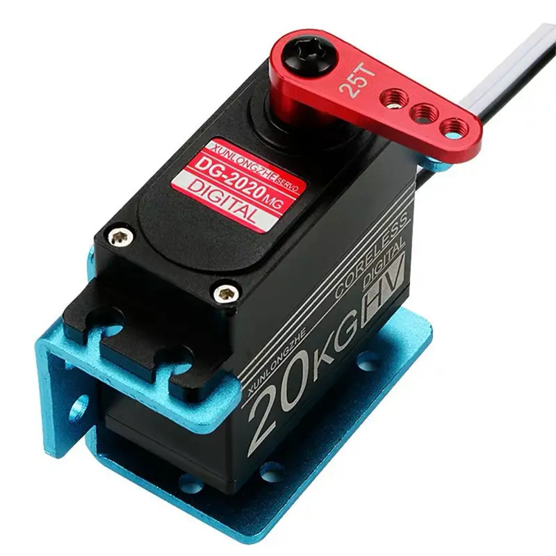 Aluminium Servo Arm 25T untuk Semua Jenis Servo dengan 25 Gigi Lengan Servo Alloy Berkualitas Tinggi untuk RC Car Universal Upgrade Performa Kendaraan Remote Control 3