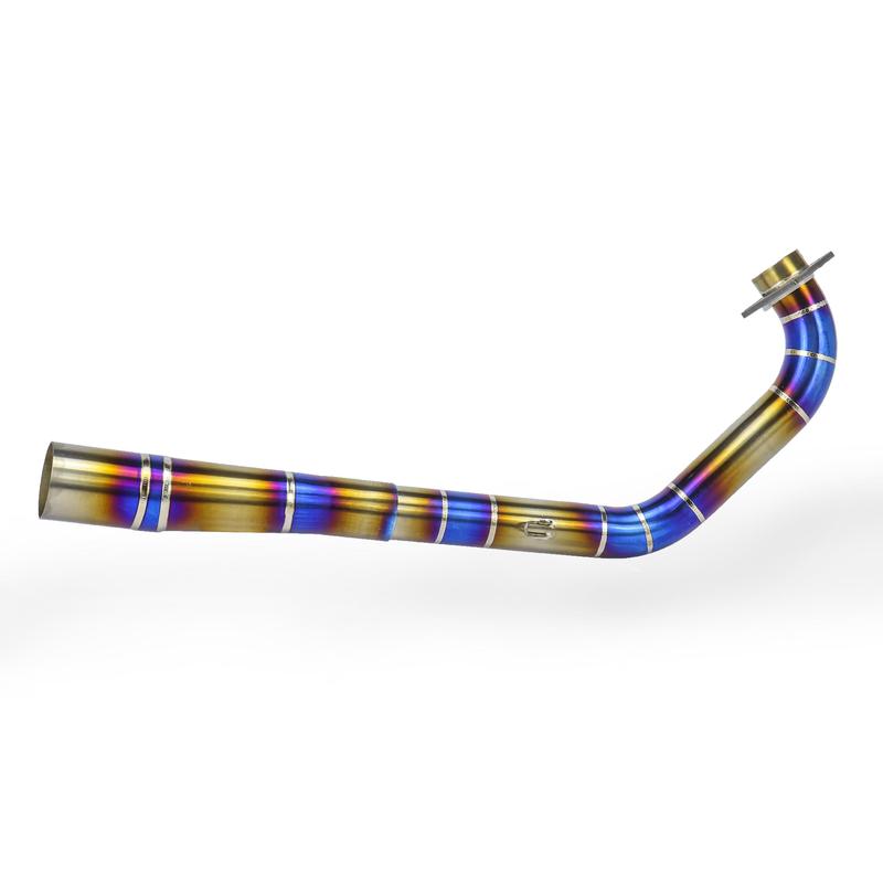 Cổ pô titan Ex 150 winner V1 - V2 - V3 - Sonic size 35-51 38-51 form khoét nhựa