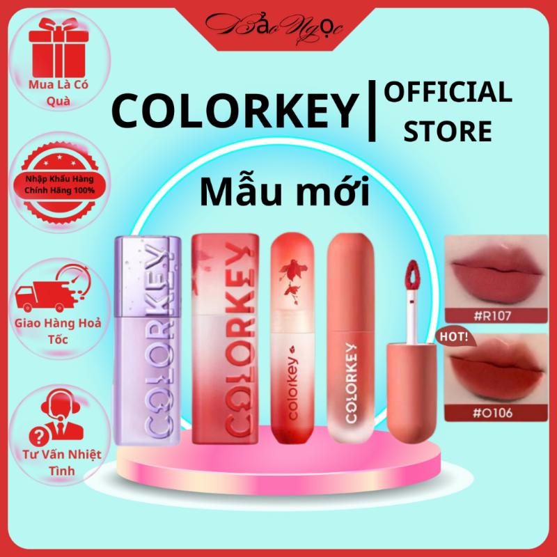 Son Colorkey Kem Lì Nhung Mịn, Lâu Trôi - Colorkey Mousse Li - TikTok ...