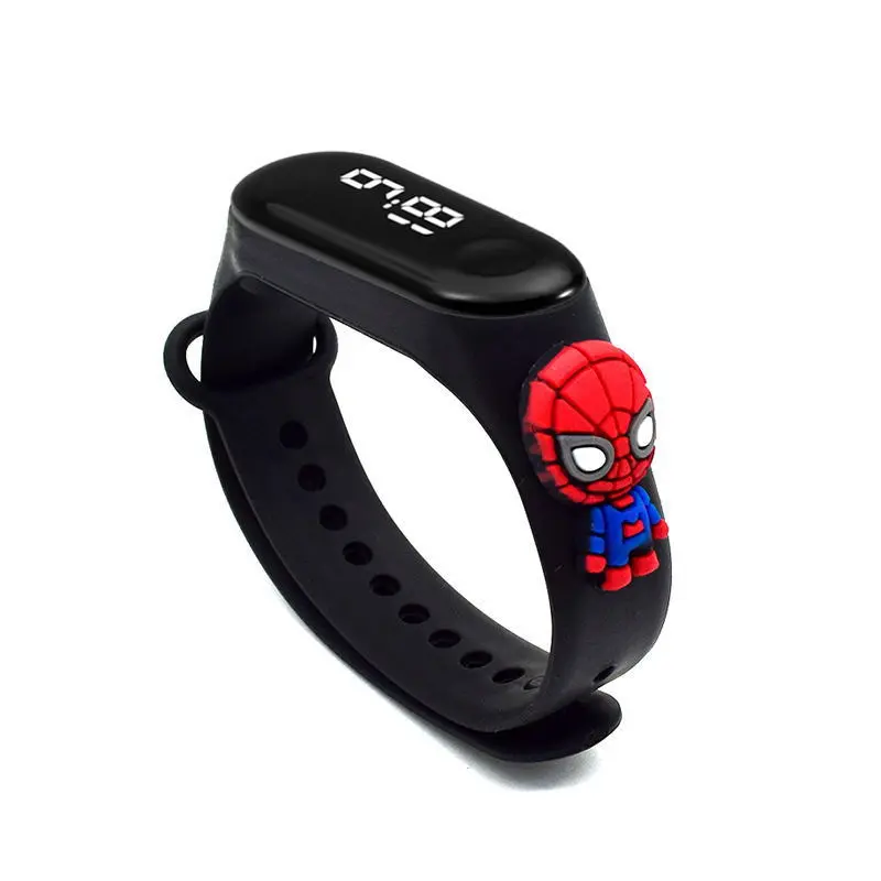 Jam Tangan Anak Elektronik Led Motif Kartun  Bahan Silikon Untuk Anak / Jam Tangan Karakter J - 009 RRNS Fashion 0