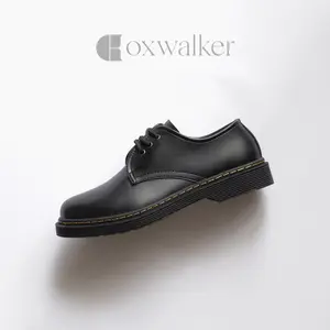 Oxwalker Davies Black sepatu docmart cowok sepatu docmart pria sepatu pantofel sepatu formal sepatu kasual sepatu wisuda sepatu nikahan sepatu kulit sepatu kerja sepatu kantoran heels  cowok