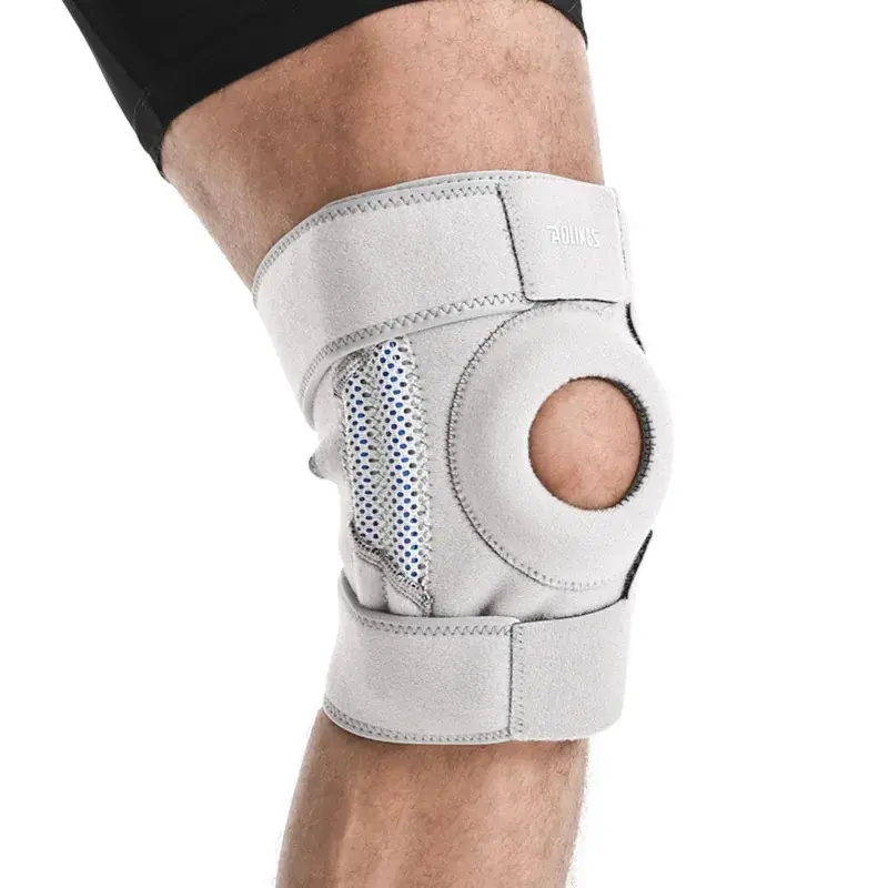 Nẹp Đầu Gối, AOLIKES, 1 Cặp, với Ổn Định bên, để Giảm Đau Đầu Gối, Hỗ trợ đầu gối Xương bánh chè, Thích hợp cho nam và nữ, Lý Tưởng cho các môn thể thao như Chạy, Bóng chuyền, Leo Núi 5