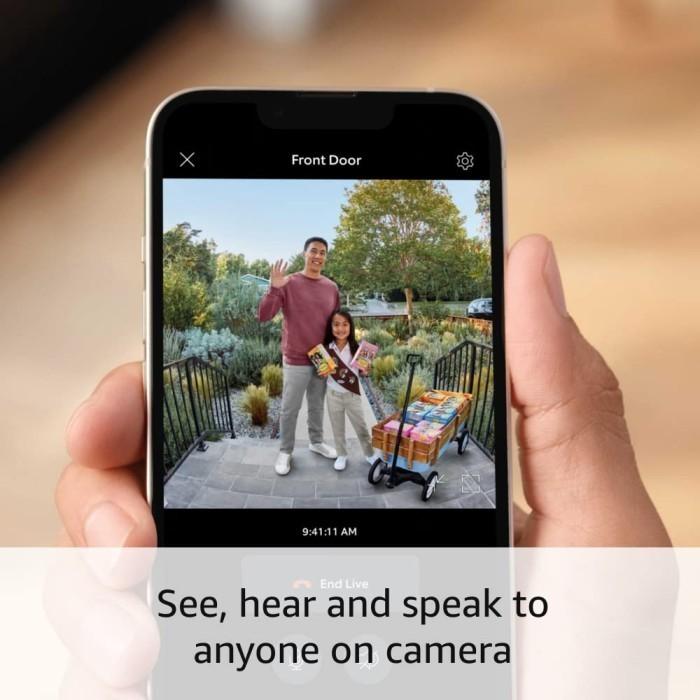 Ring Battery Doorbell Plus (2024 model) | Head-to-Toe HD+ Video, motion detection & alerts, and Two-Way Talk