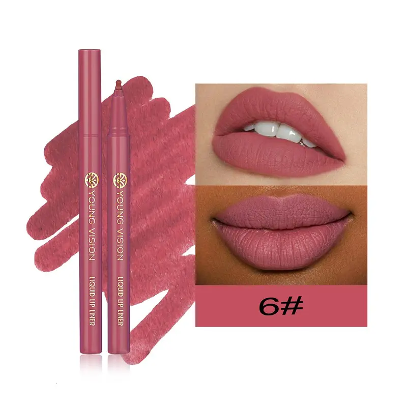 Makeup Set, 3 Counts/set Long Lasting Blush & Lip Liner & Lipstick, Natural Look Makeup Kit for Women, Cosmetic Product for Girls 5