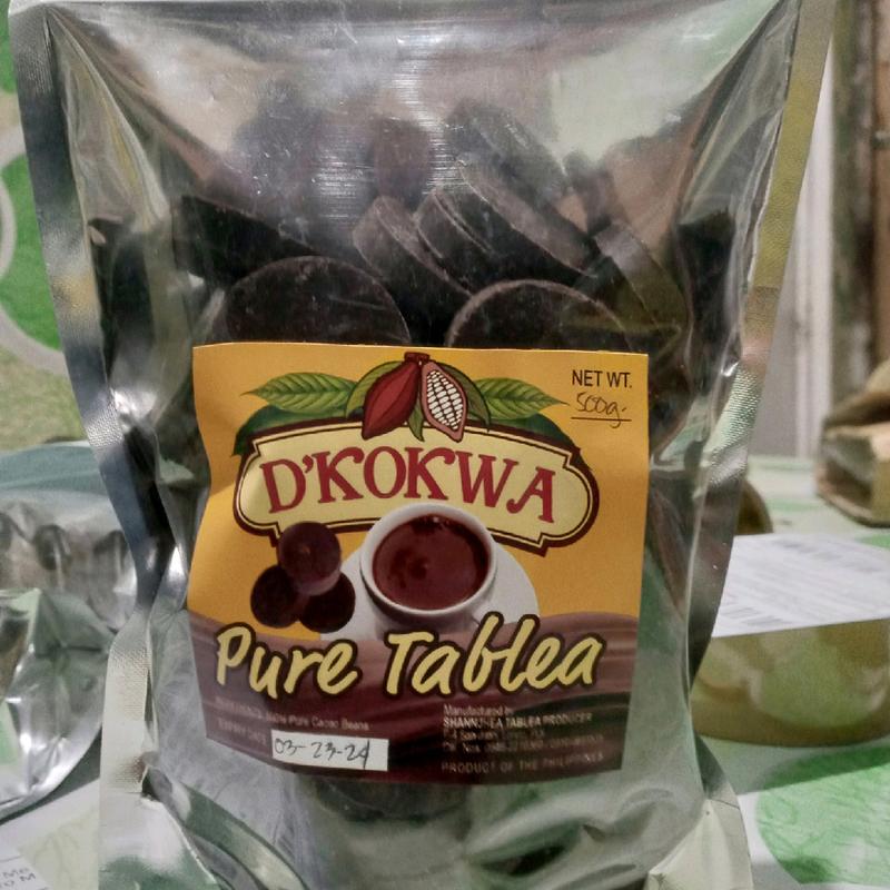 Pure Tablea 500grams unsweetened Cocoa Choc Chocolate - TikTok Shop ...