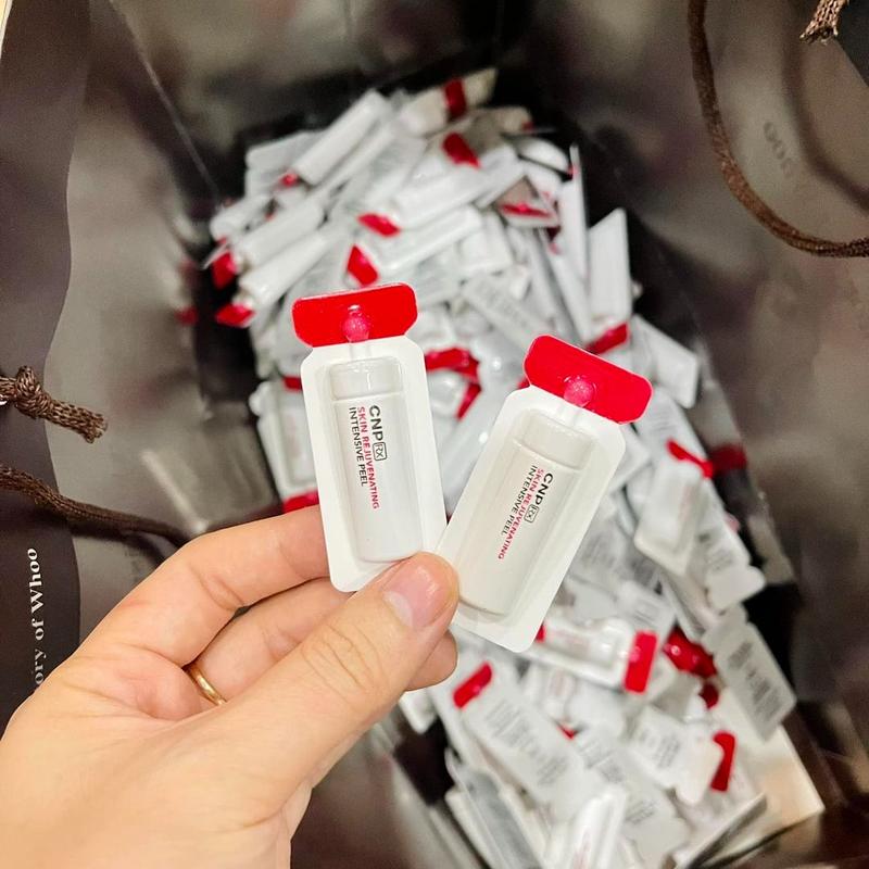 T35.[ Combo 5 vỉ  x 2ml ] Peel da .CNP. - Skincare, Serum, Dưỡng Ẩm Da, Chăm Sóc Da, tẩy tế bào chết Làm Đẹp Da Nữ Women Cấp Ẩm 5