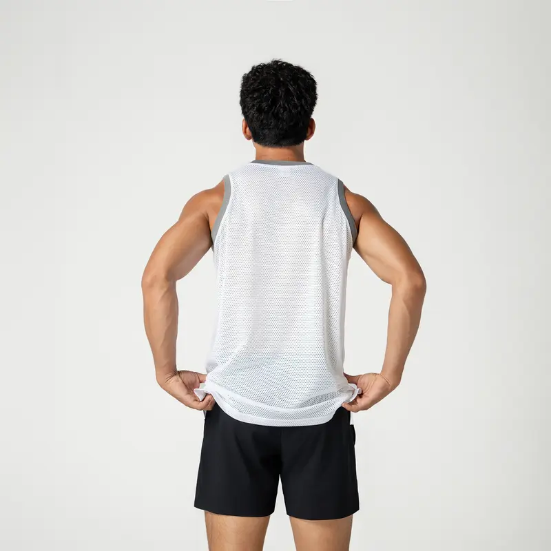 Áo Ba Lỗ Tanktop Nam Good Game Mesh Co Giãn 4 Chiều, Hút Mồ hôi, Thoáng Khí Good Game 6