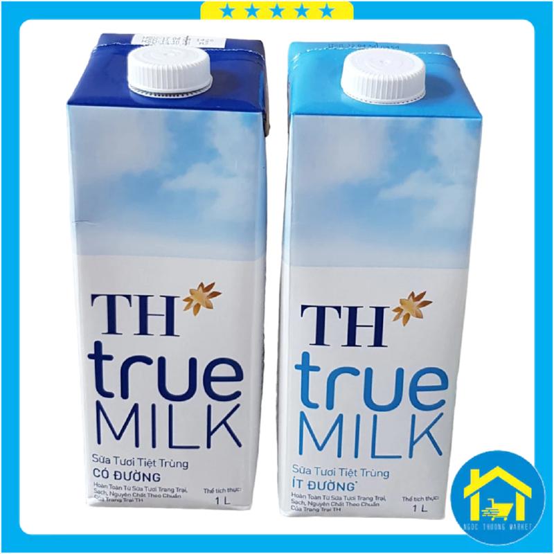 Sữa TH True Milk Sữa tươi tiệt trùng hộp 1 lít