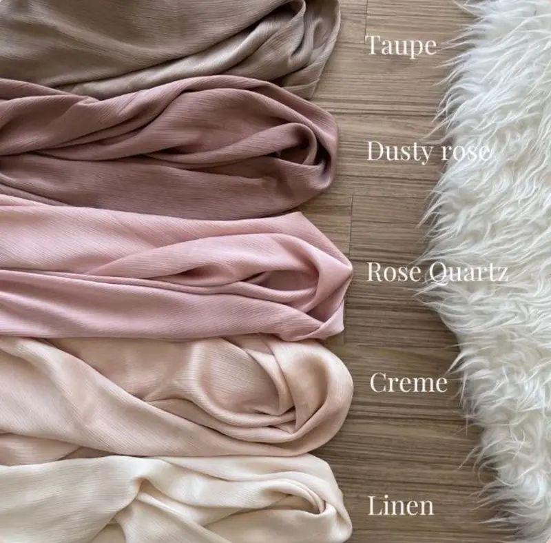 Hijab pasmina silk credenza premium jilbab malaysia fashion wanita muslimah ootd viral motif polos promo diskon cod 2