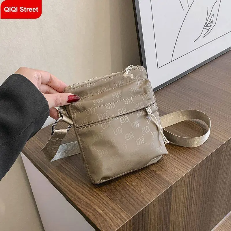 Túi Đựng Điện Thoại Di Động Hợp Xu hướng Và Nhẹ, Làm Bằng Nylon, Túi Đeo Vai Nhỏ Thích Hợp Cho Nam Và Nữ, Phong Cách Thể Thao Và Thường Ngày Túi Đeo Chéo Nhỏ 2025