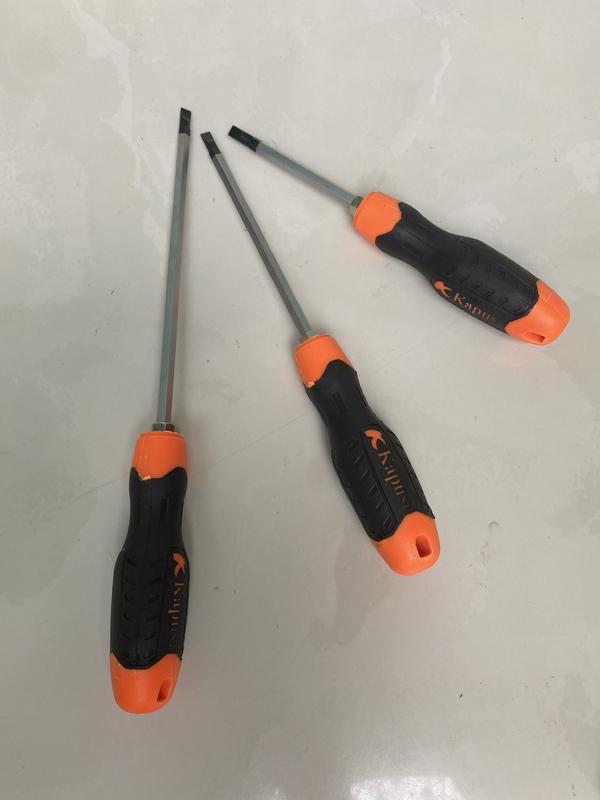 Com bo 3 cây tua vít 2 đầu 6 ly Bake và dẹp thương hiệu KAPUSI