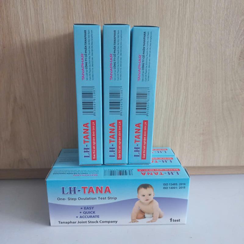 1 Que thử rụng trứng LH-Tana.  Hỗ trợ phát hiện ngày rụng trứng nhanh chóng và đơn giản 1