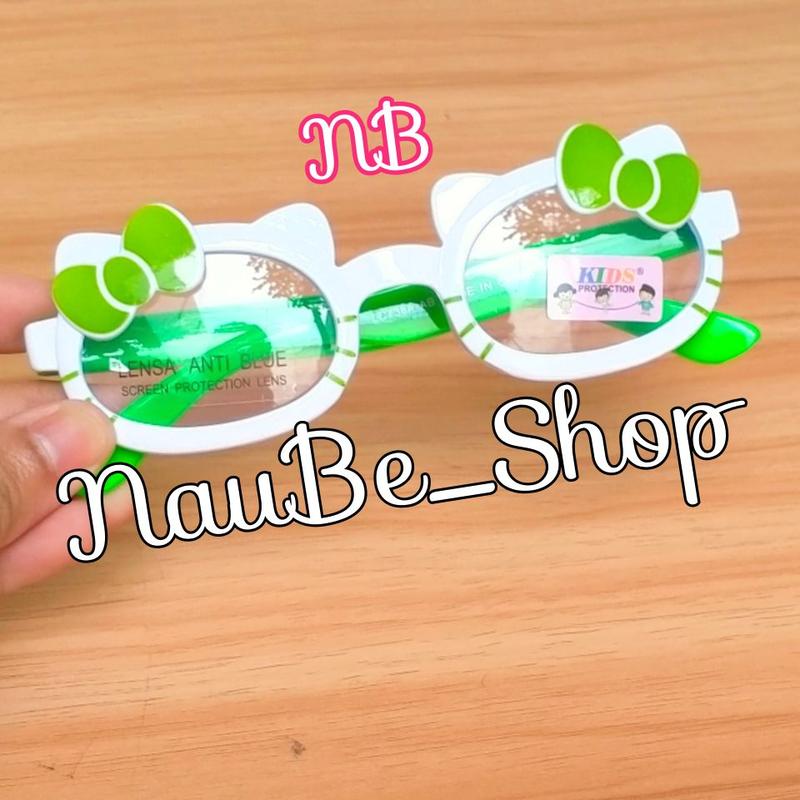 Kacamata anak hello kitty anti radiasi lucu 5
