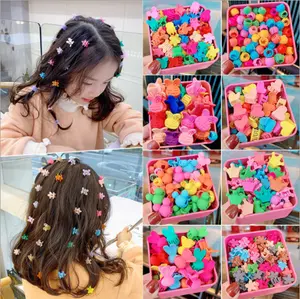 [KIDSFASHIONKOLEKSI] 20pcs Mix & 10pcs Character - Jepit Rambut Anak Mini Lucu Mix Korean Style