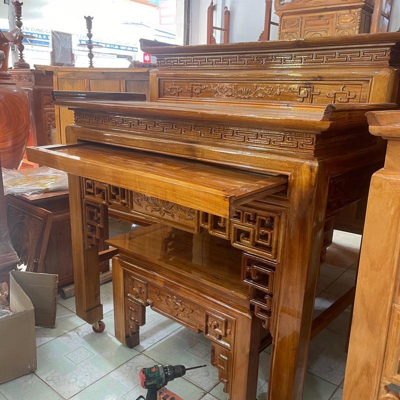 HÀNG DÀY GIÁ RẺ BÀN THỜ GIA TIÊN BÀN CÚNG GỖ TRÀM TO ĐẸP TRANH TRANG TRÍ DECOR PHÒNG DECOR TRANG TRÍ NHÀ 3