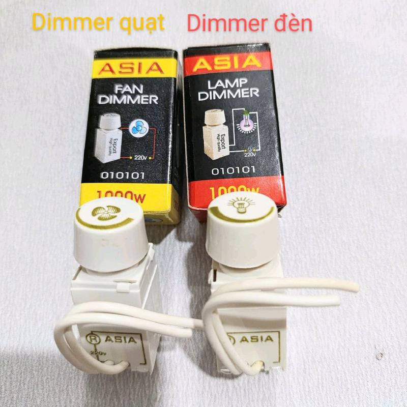  Dimmer đèn và Dimmer quạt treo trần lắp âm 1000W 