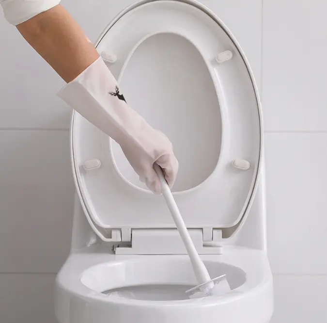 Găng tay hươu cao su siêu dai, bao tay hươu cao su rửa chén bát chống ăn mòn bảo vệ da tay 3