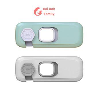 Khoá tủ lạnh, khóa tủ đồ cao cấp Looktosee chống kẹt tay, an toàn cho bé