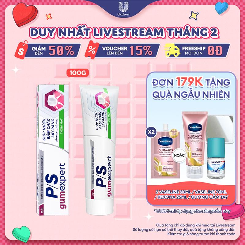 Kem Đánh Răng P/S Chuyên Gia Chăm Sóc Nướu 100g Hỗ Trợ Giúp Nướu Khỏe Răng Chắc, Cải Thiện Sức Khỏe Nướu [1]