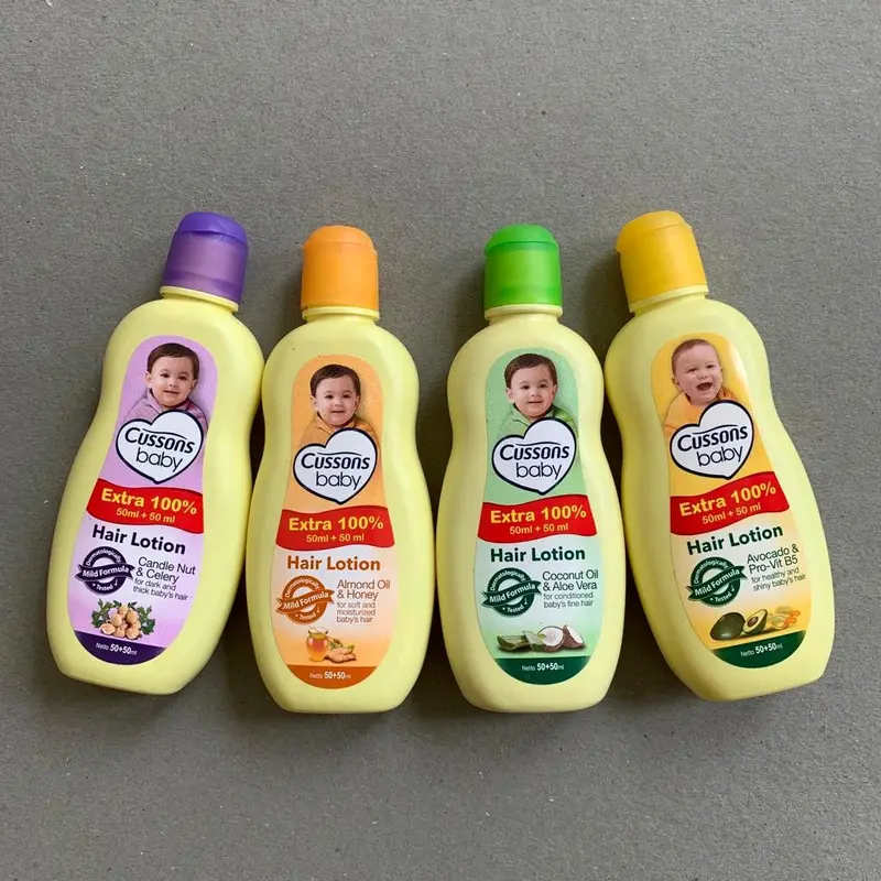 CUSSONS Baby Hair Lotion 50+50ml atau 100+100ml Lotion Rambut