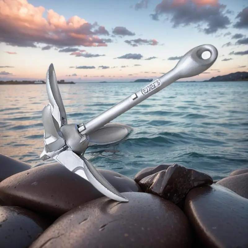 Chốt Kayak, Chốt Thuyền Cao Su, Chốt Gấp, Chốt Thuyền Nhỏ Mạ Kẽm, Thích Hợp Để Câu Cá 0