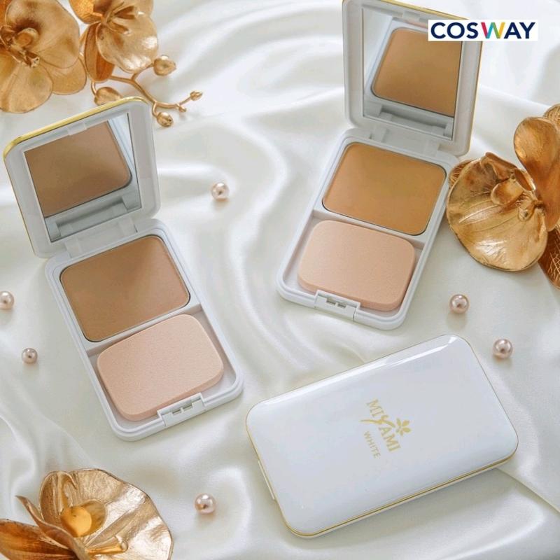 COSWAY Original Miyami White Two Way Foundation (13.2g) Bedak Muka ...