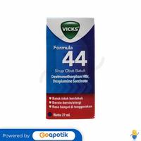 Gambar VICKS FORMULA 44 SIRUP 27 ML dari Apotek Potenza Jakarta by GoApotik Kota Administrasi Jakarta Selatan 2 Tokopedia