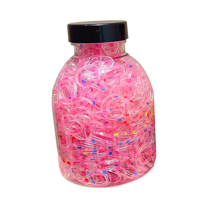 Dây Buộc Tóc Cho Trẻ Em, 1000 Chiếc, Màu Pastel Dễ Thương, Phong Cách Hàn Quốc, Scrunchie Không Gây Hại, Phụ Kiện Tóc Bé Gái Thời Trang 7