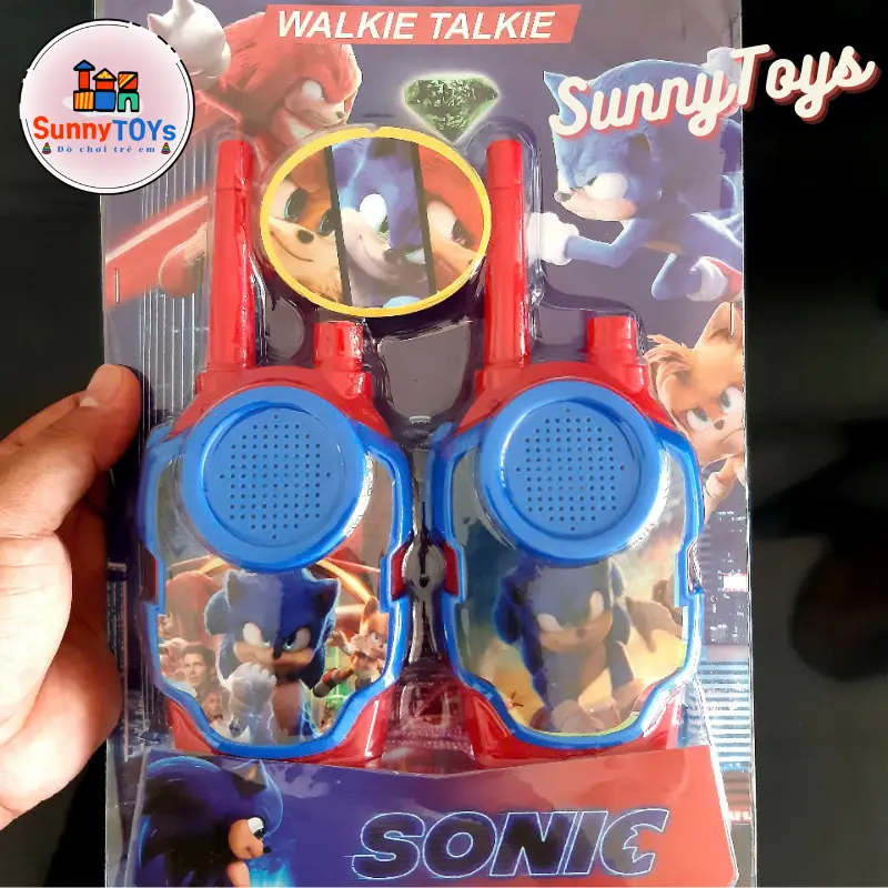 Combo 2 máy bộ đàm đồ chơi cho bé không dây 7