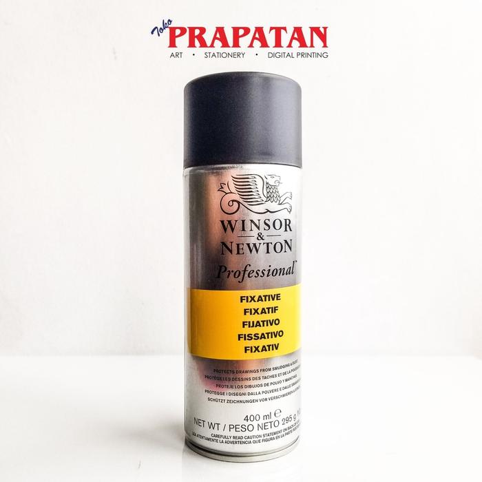 Gambar Winsor & Newton Professional Fixative 400ml Spray Bottle - 150ML dari Toko Prapatan_NEW Kota Administrasi Jakarta Timur Tokopedia