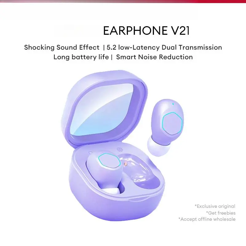 Fon Telinga Bluetooth, Muisc Baseu WM02, Sesuai untuk Aktiviti Sukan, dengan USB dan Mikrofon, Penguat Audio Earphones Mic Amplifier
