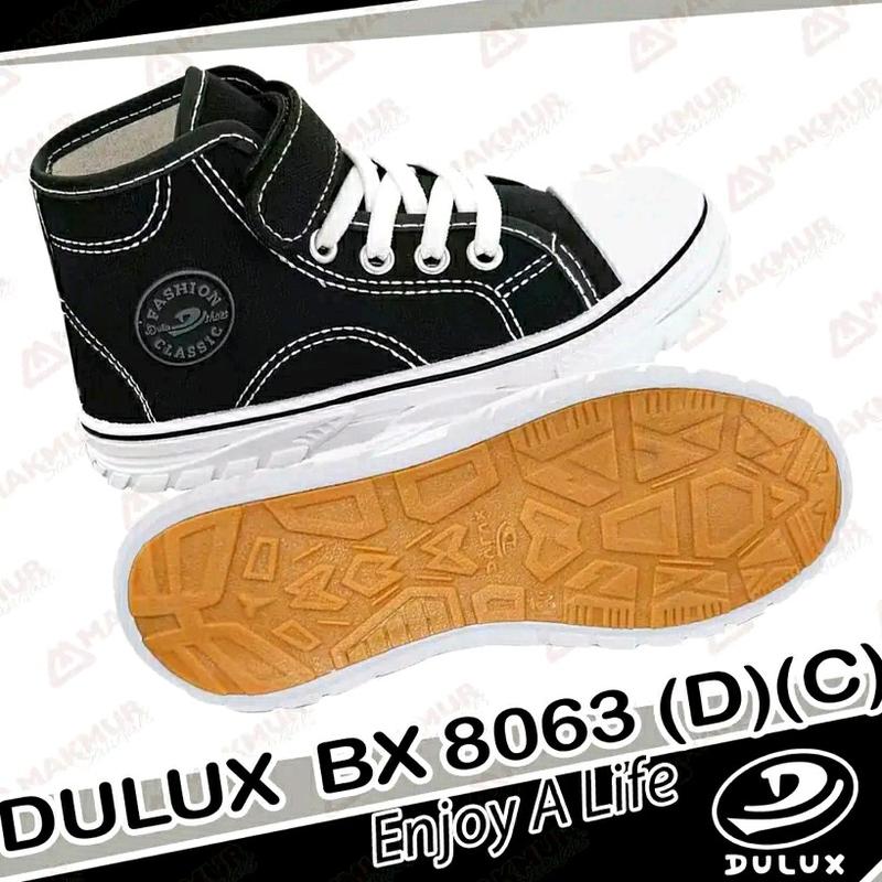 Sepatu Sekolah Dulux 8063 Kain Kanvas Perekat 2