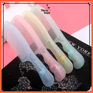 TD - SISIR GAGANG WARNA WARNI FULL MOTIF / SISIR RAMBUT ANTI KUSUT