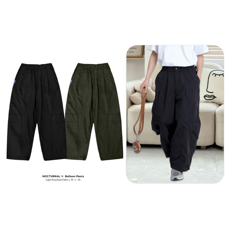 Quần Dù Ống Rộng NOCTURNAL Balloon Pants Unisex Nam Nữ Local BrandQuần Dù Harem Ống Rộng NOCTURNAL Balloon Pants Unisex Nam Nữ Local Brand