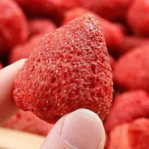 COMPO Dâu tây + măng cụt sấy thăng hoa Không đường Tự nhiên Chua ngọt  say  gion Snack 1